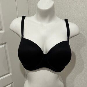 PINK Victoria's Secret Elegant Black Push Up Bra with Adjustable Straps